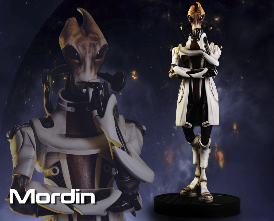 マスエフェクト Mass Effect モーディン MORDIN ぬいぐるみ Mordin statue | Gaming Heads