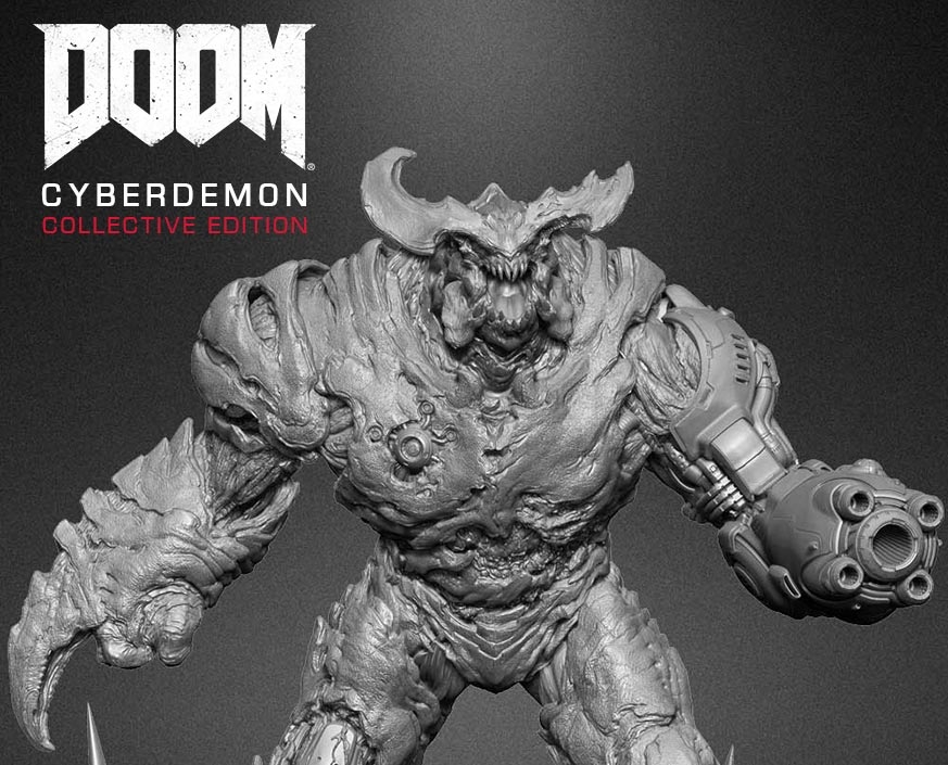 DOOM®: Cyberdemon Collective Statue | Gaming Heads