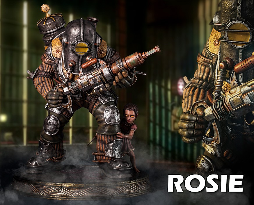BioShock: Big Daddy - Rosie Statue 