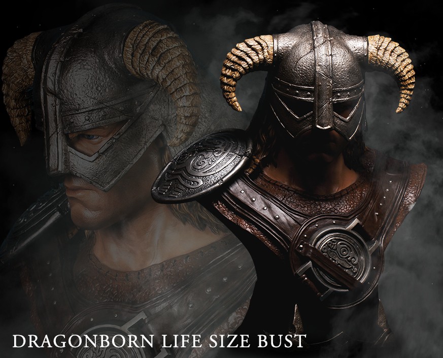 The Elder Scrolls® V: Skyrim™ - Dragonborn Life Size Bust