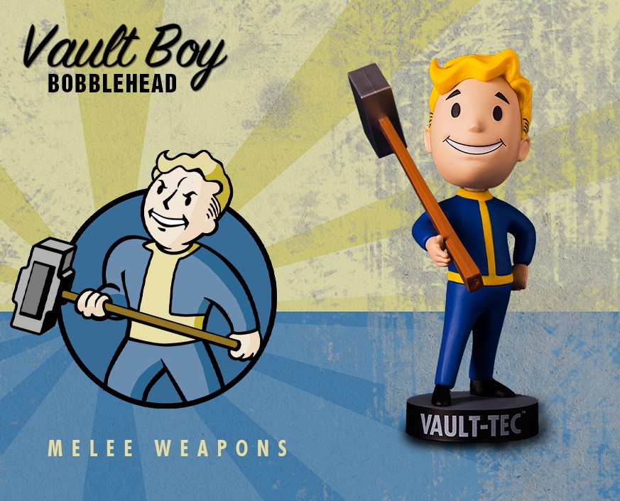 Fallout® 4: Vault Boy 111 Bobbleheads - Series One: Melee Weapons