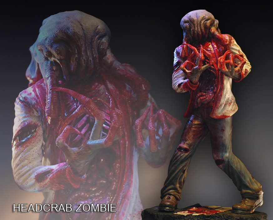 Half Life® 2: Headcrab Zombie Statue