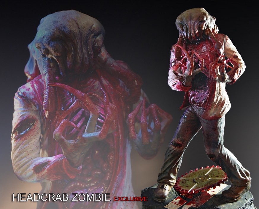 Half Life® 2: Headcrab Zombie Exclusive Statue