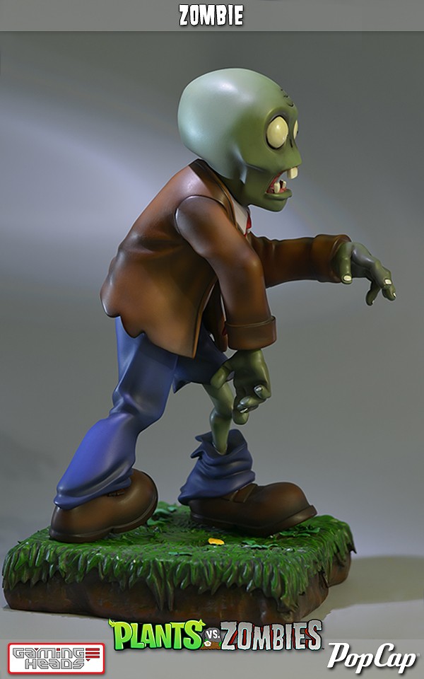 Finally finished my 1ft Plants vs Zombies figure concept art! I