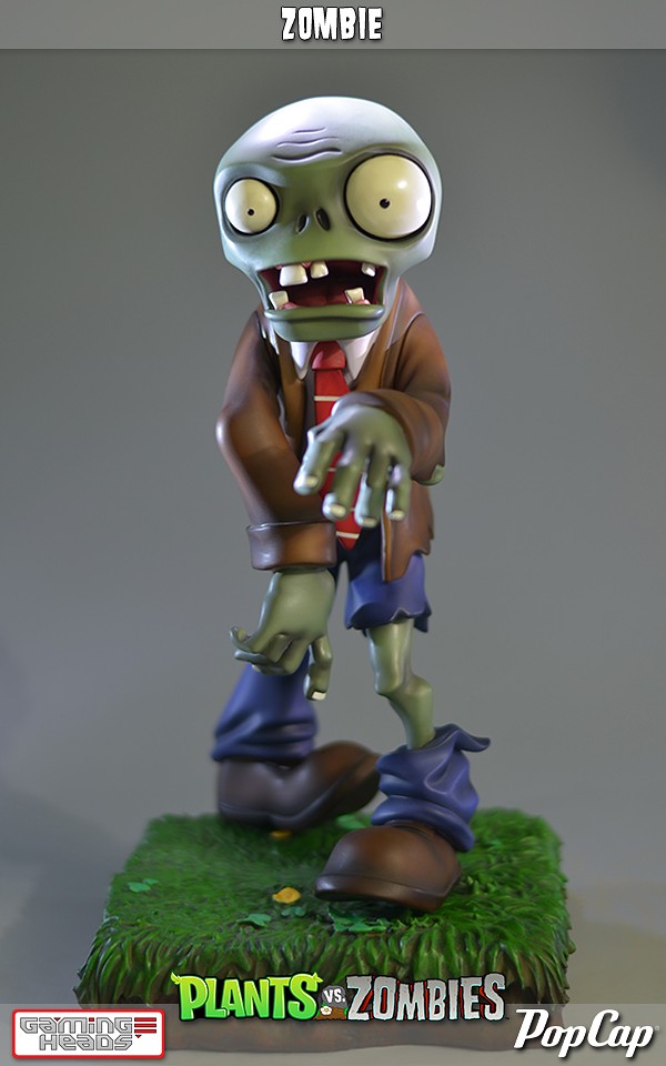 Plants vs. Zombies™: Zombie Poly-Stone Hand-Painted Figurine