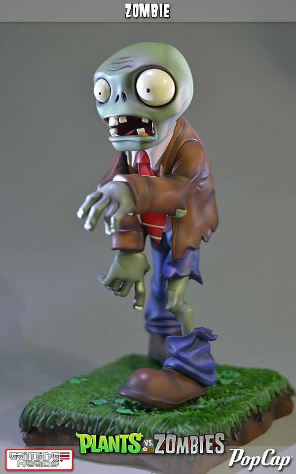 Plants vs. Zombies™: Zombie Poly-Stone Hand-Painted Figurine