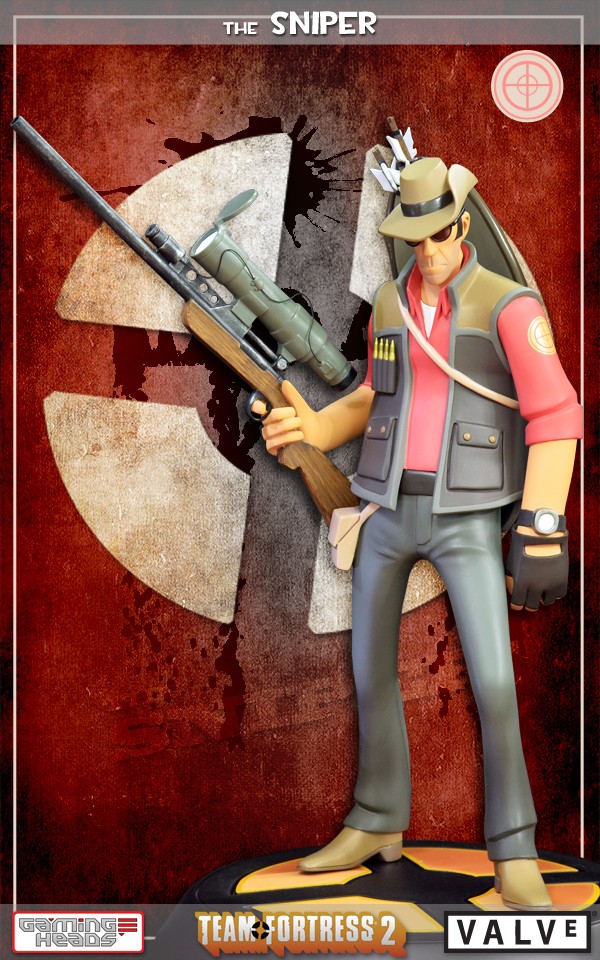 MAR132087 - TEAM FORTRESS 2 RED SNIPER STATUE - Previews World