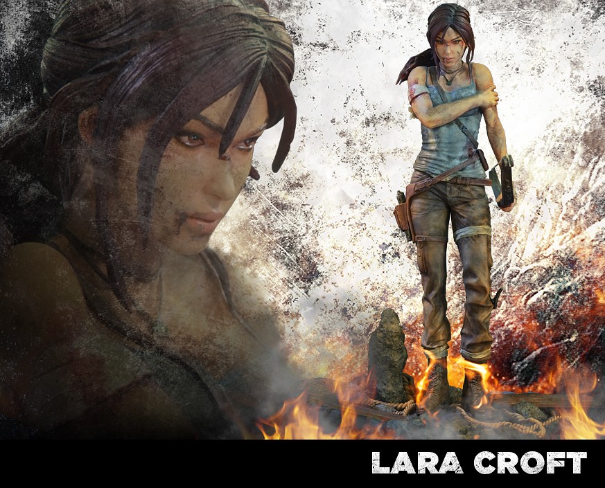 Tomb Raider™: Lara Croft Survivor Statue