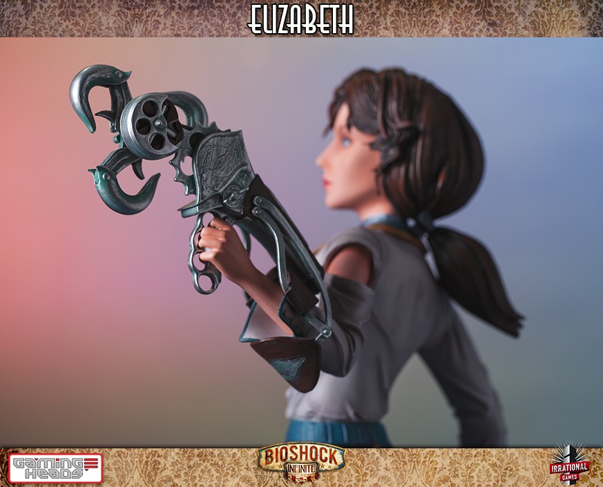 Bioshock Infinite Elizabeth Gaming Heads Statue 179/1000 Figure 18