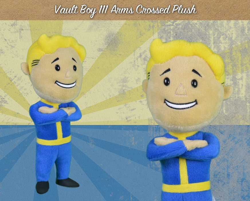 FALLOUT® 4: VAULT BOY 111 ARMS CROSSED PLUSH