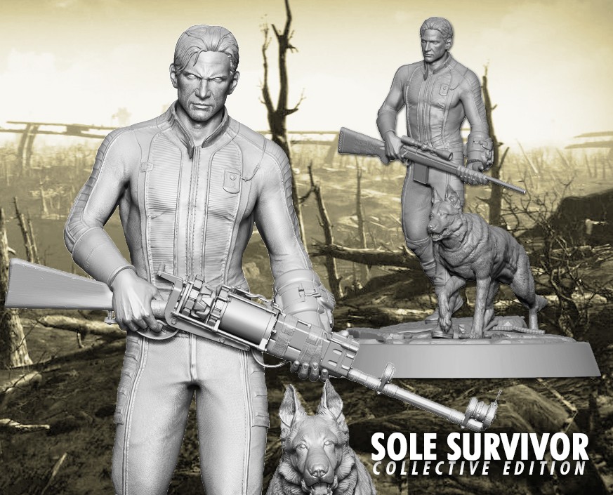 Fallout® 4: Sole Survivor Collective statue