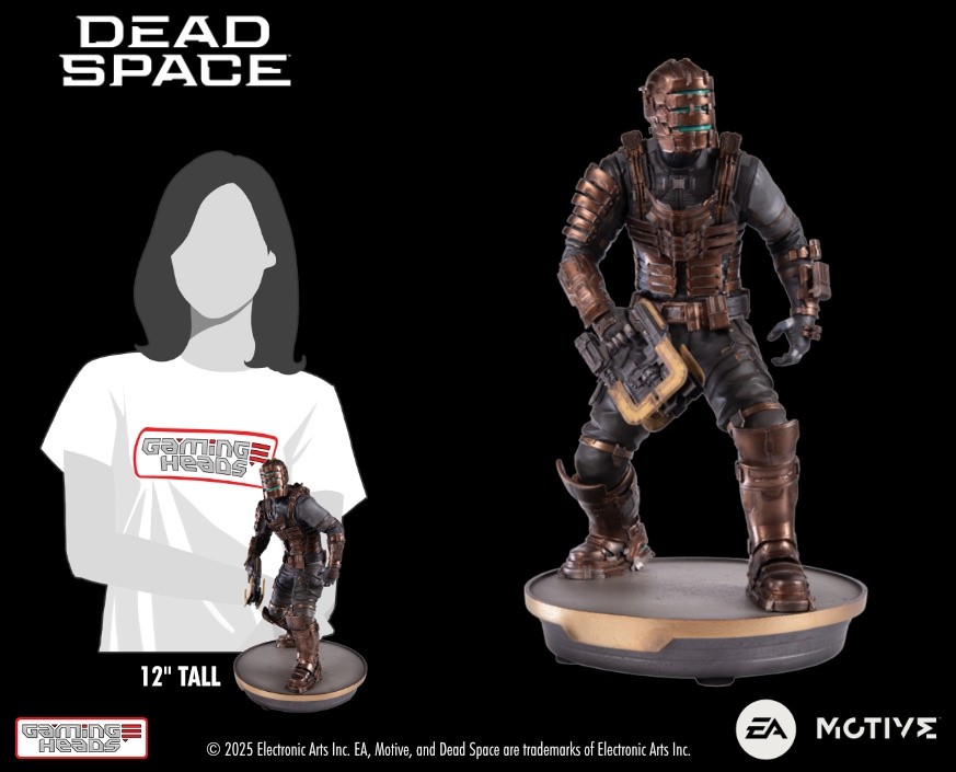 Dead Space Isaac Clarke statue