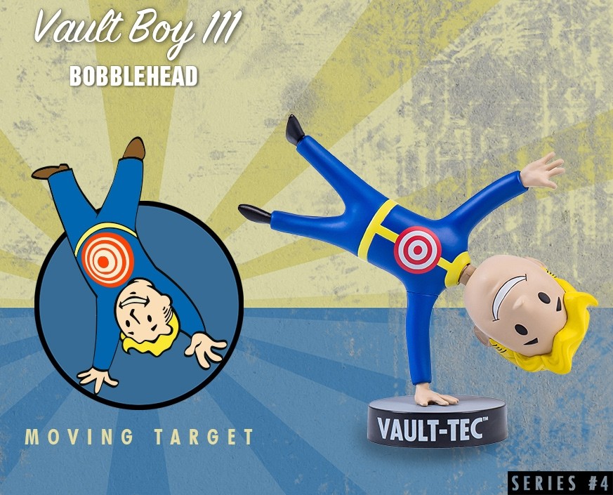 Fallout® 4: Vault Boy 111 Bobbleheads - Series Four: Moving Target