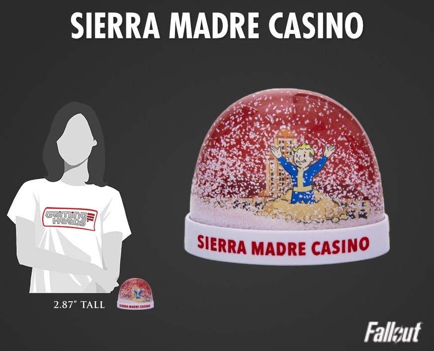 Fallout®: New Vegas - Sierra Madre Casino snow globe