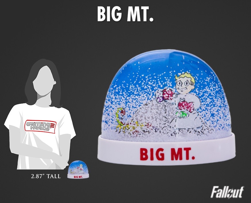 Fallout®: New Vegas - Big Mt. snow globe
