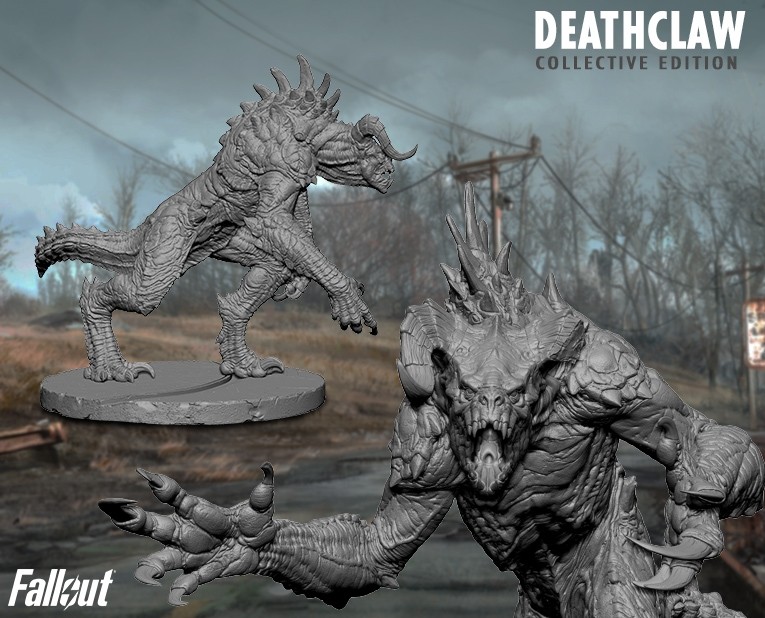 Fallout®: Deathclaw Collective Statue