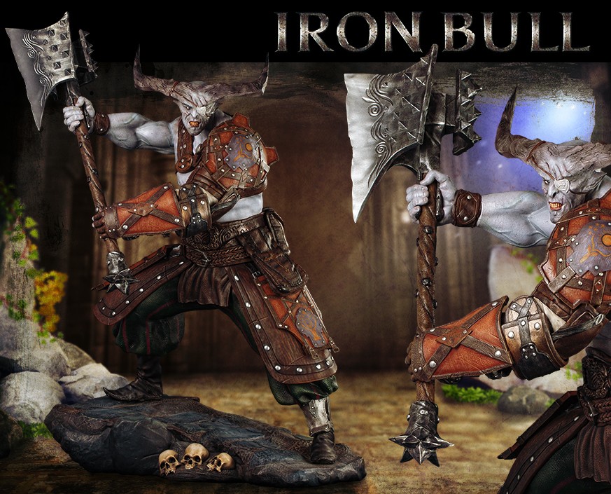Dragon Age™: Inquisition - Iron Bull Statue