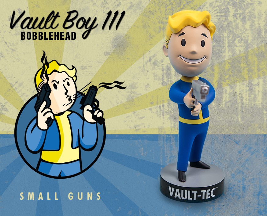 Fallout® 4: Vault Boy 111 Bobbleheads - Series Three: Small Guns