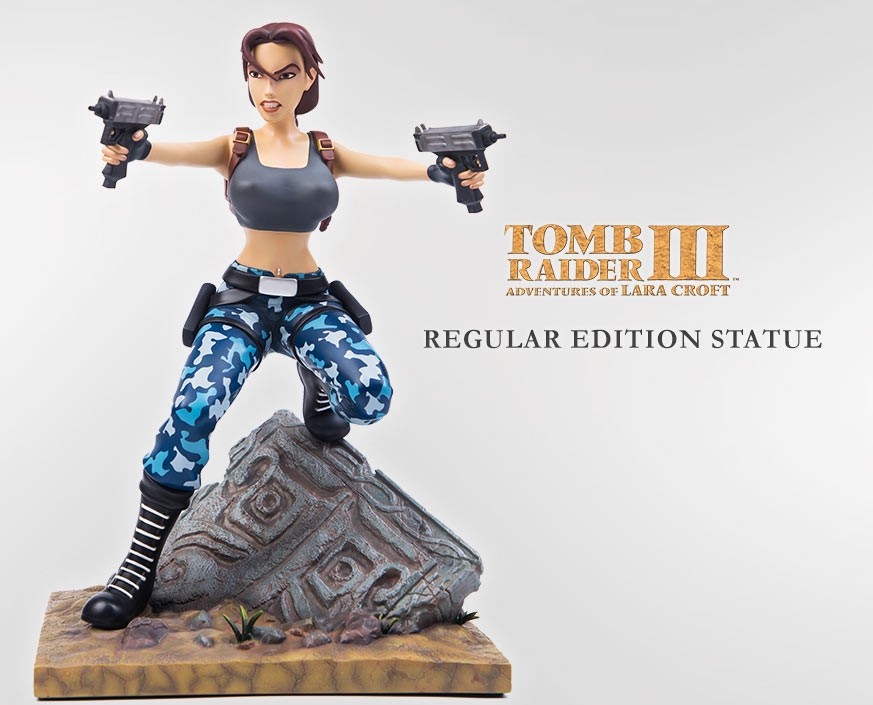 lara croft figure