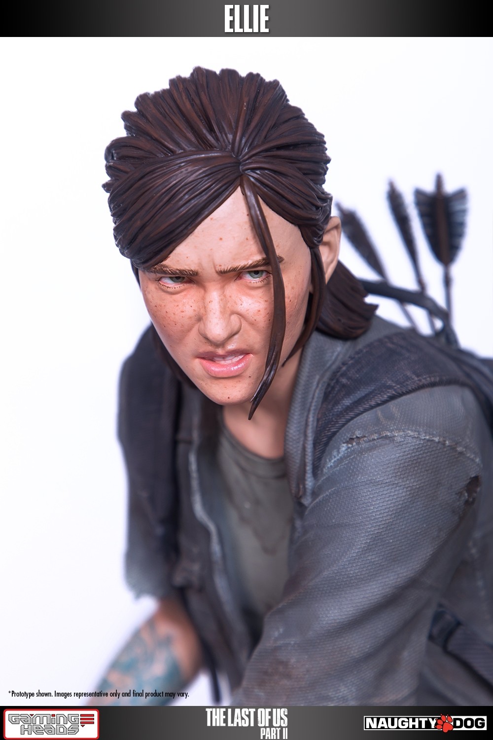 Ellie Seattle Figurine the Last of Us 2 3D Resin Printed 