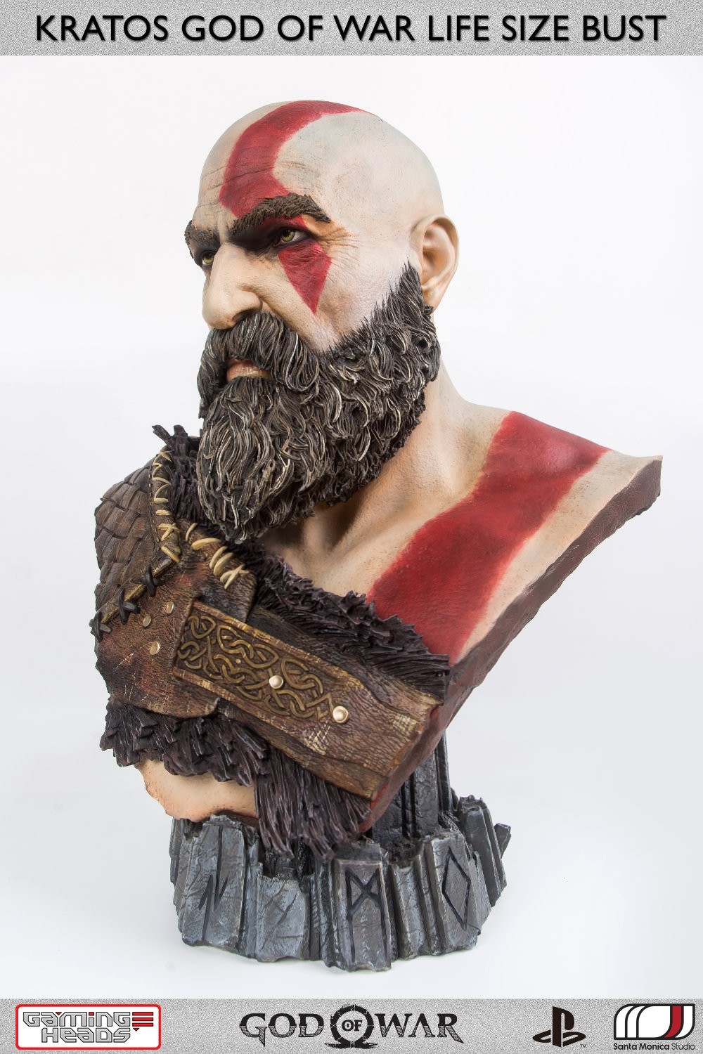 God of War™: Kratos Life Size Bust (Norse)