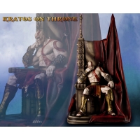 God of War™: Kratos on Throne Statue