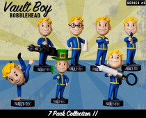 Fallout® 3: Vault Boy 101 Bobbleheads - Series Three 7 Pack