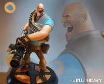 Team Fortress 2: The BLU Heavy Statue