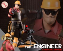 Team Fortress 2: The RED Engineer Exclusive Statue