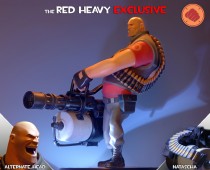 Team Fortress 2: The RED Heavy Exclusive Statue