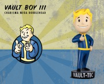 Fallout® 4: Vault Boy 111 Charisma polystone resin Mega Bobblehead