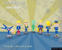 Fallout® 4: Vault Boy 111 Bobbleheads - Series Four 7 Pack