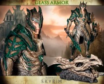 The Elder Scrolls® V: Skryim™ - Glass Armor Statue