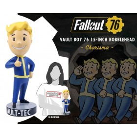 Fallout® 76: Vault Boy 76 Charisma 12-Inch Bobblehead | Gaming Heads