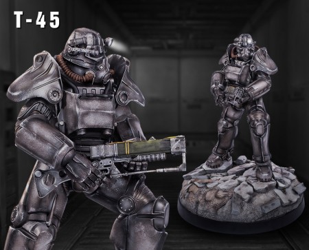 Fallout® 4: T-45 Regular Statue
