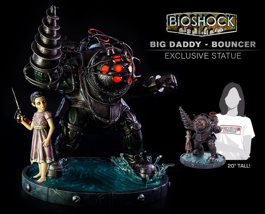 BioShock: Big Daddy - Bouncer Exclusive Statue | Gaming Heads