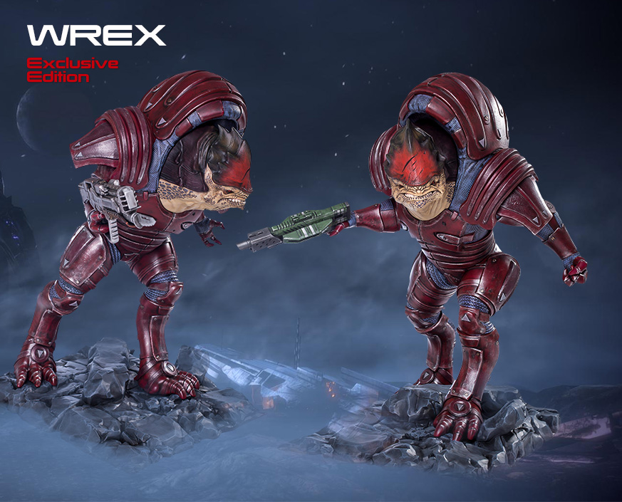 Mass Effect™: Wrex Exclusive statue | Gaming Heads