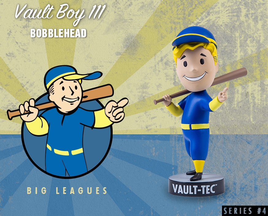 フォールアウト　Vault Boy Bobblehead BigGun 武器付 フォールアウト Vault Boy Bobblehead BigGun 武器付